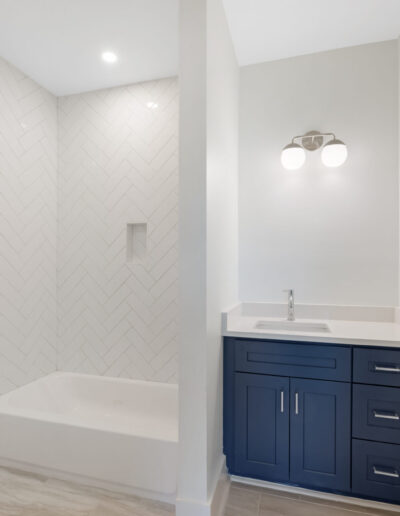 Beautiful fireplace remodel in Grove renovation