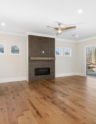 Dining area transformation with custom ceiling work