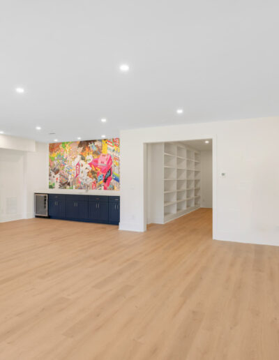 Lot 1 interior featuring open concept design