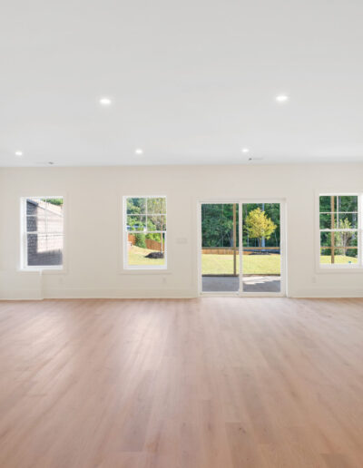 Spacious kitchen in Lot 1 custom home